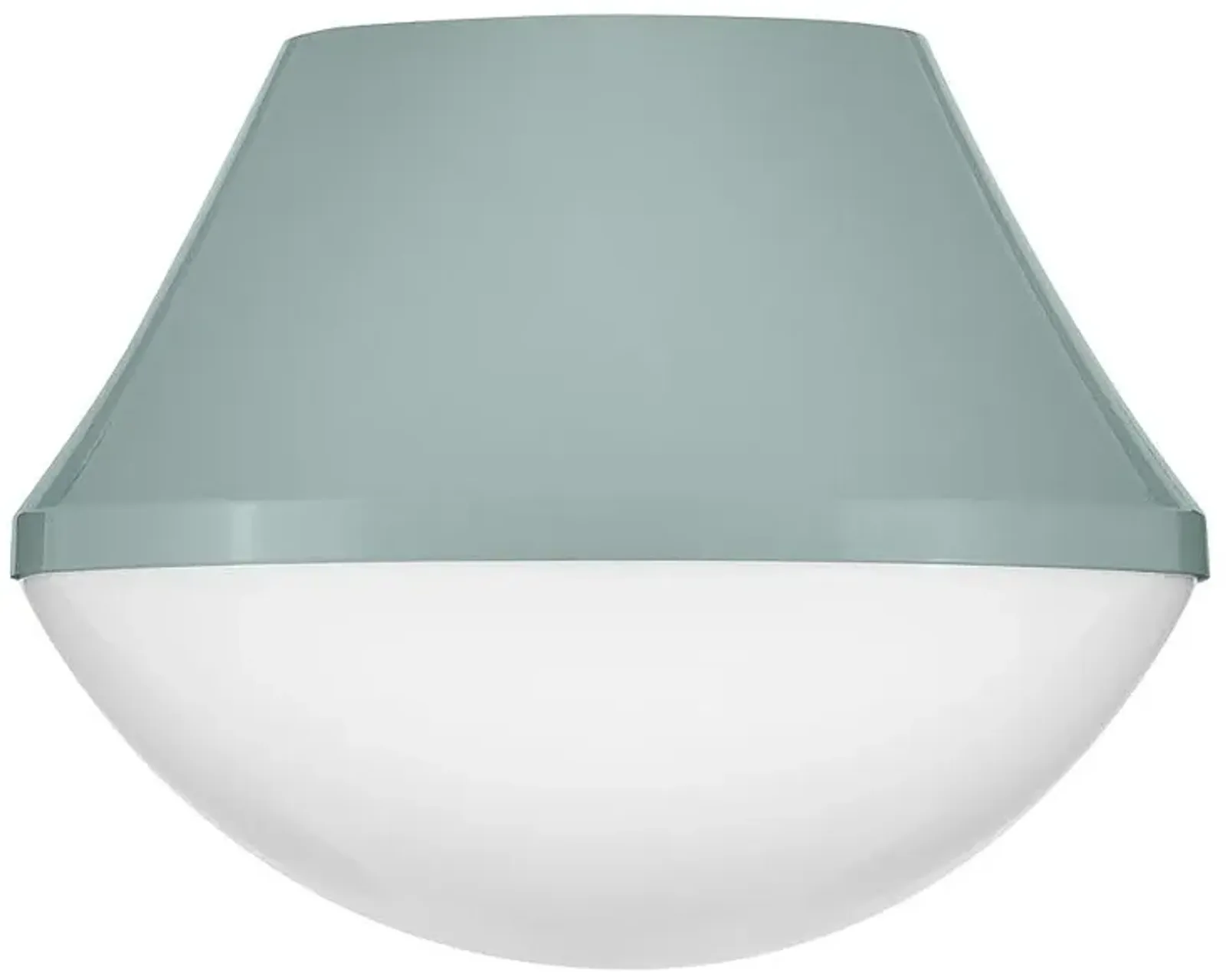 LARK HADDIE Small Flush Mount Seafoam