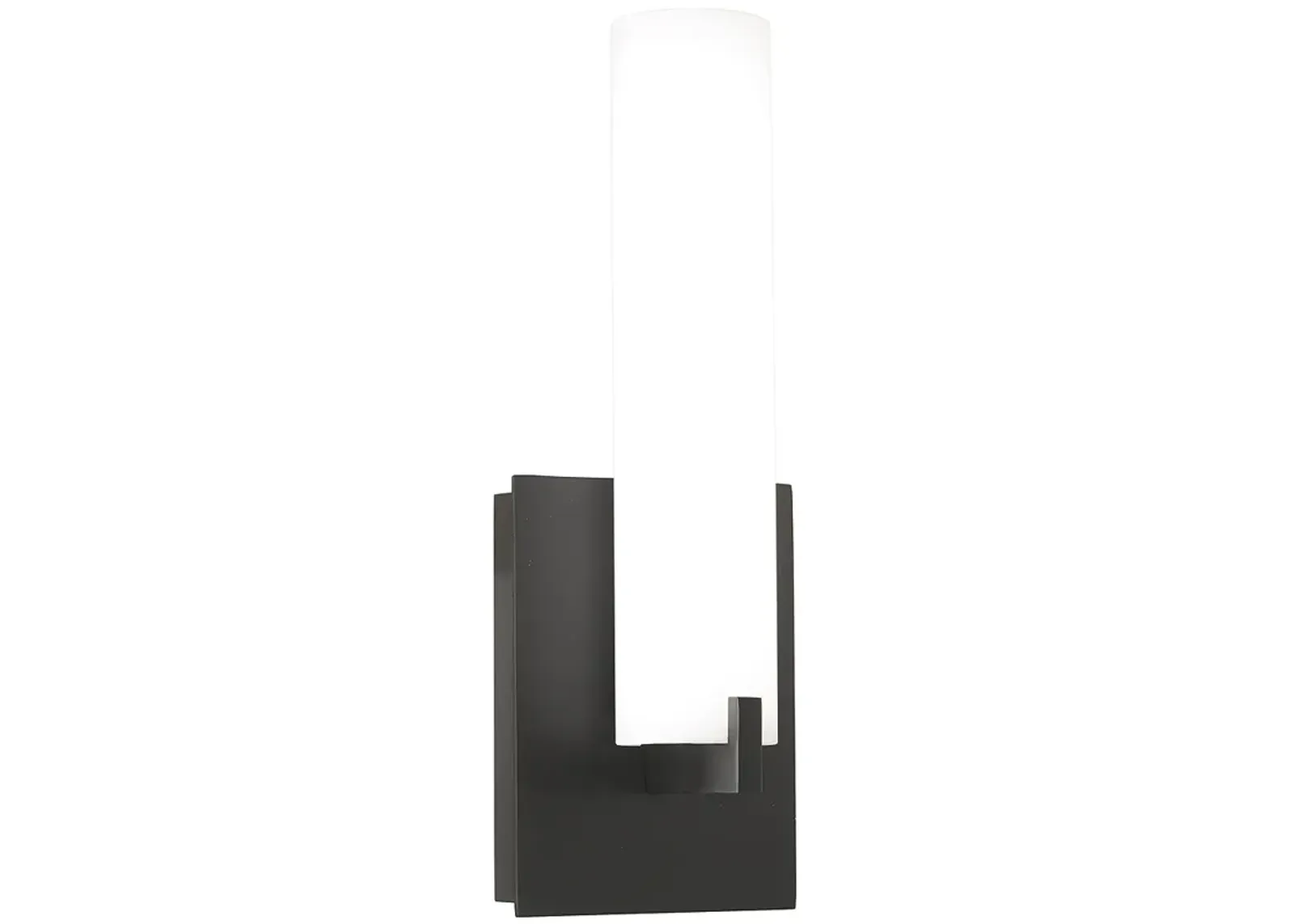 George Kovacs Tube 13 1/4" High Coal LED Wall Sconce