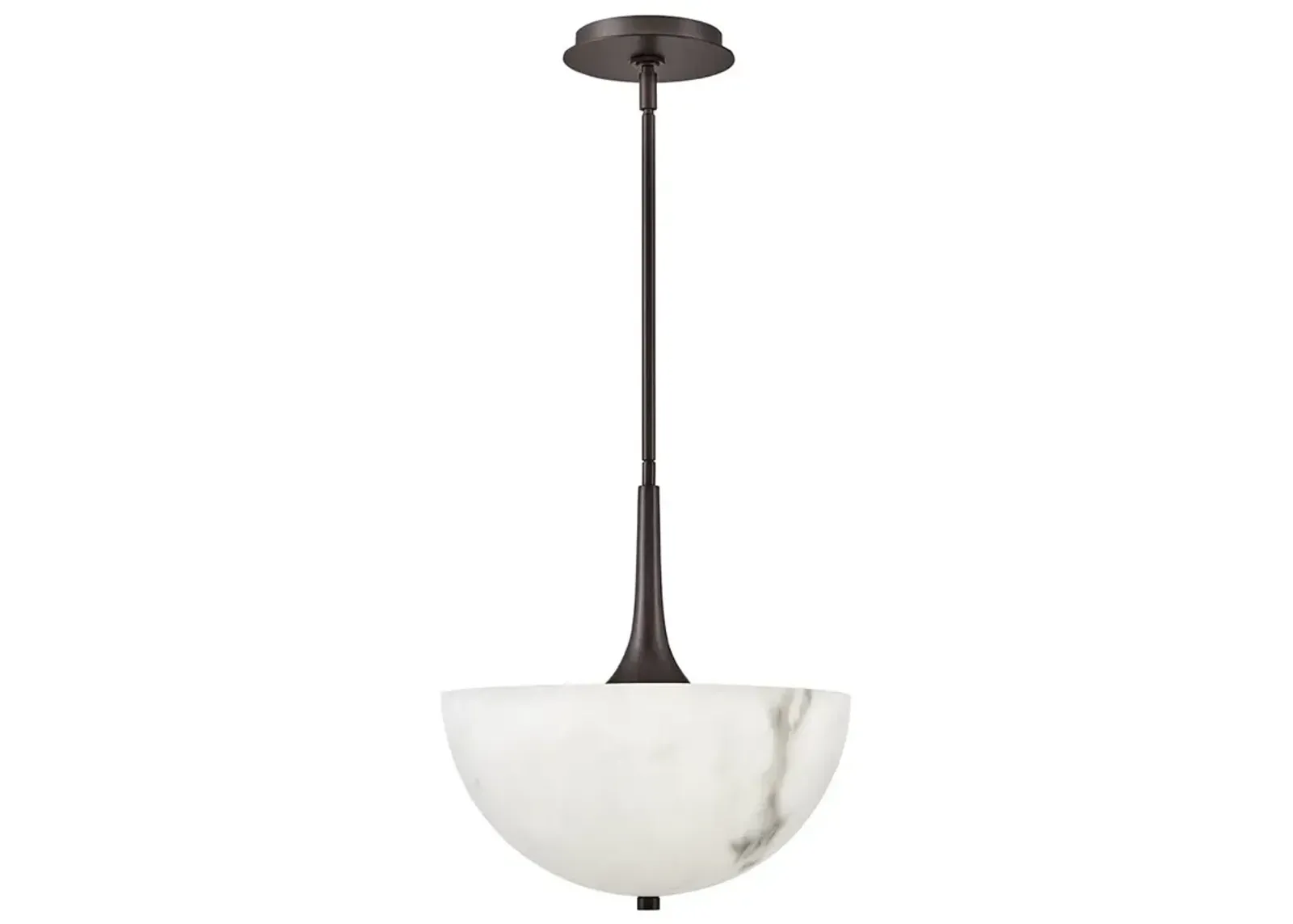 Hinkley Inez 14" Wide Black Oxide Pendant Light