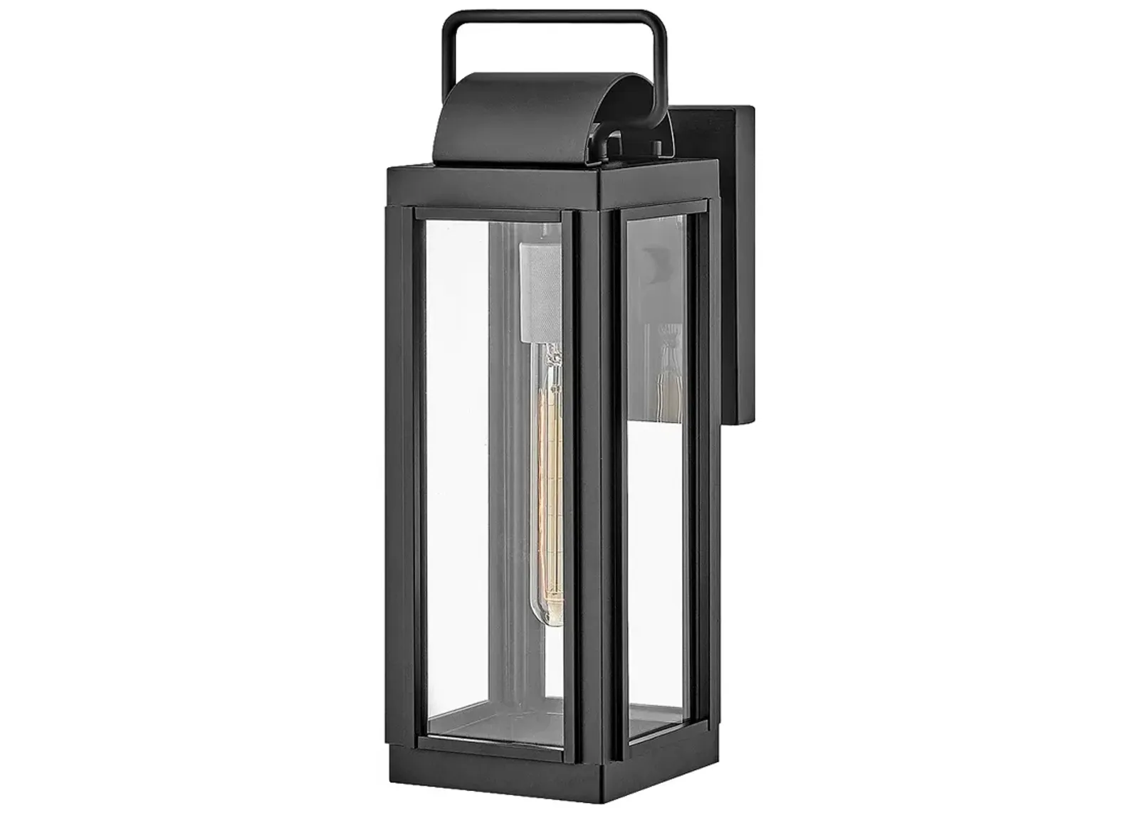 Sag Harbor 16 1/4" High Black Outdoor Wall Light