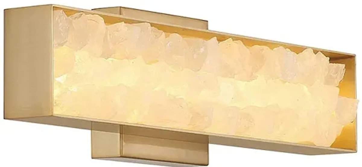 Minka Lavery Divinely 1-Light LED 16-inch Celeste Brass Vanity Light