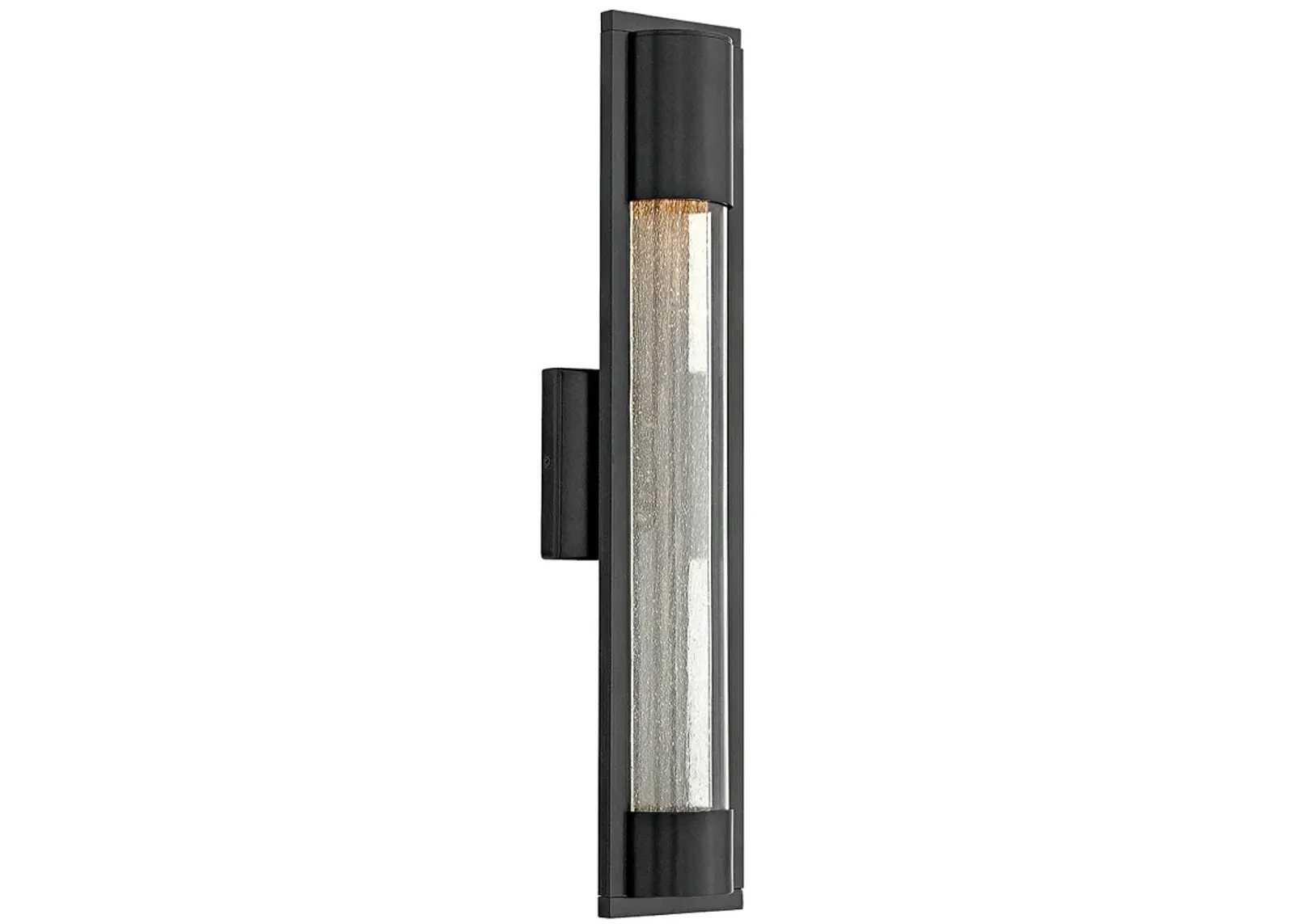 Hinkley Mist 22" High Satin Black Outdoor Wall Light