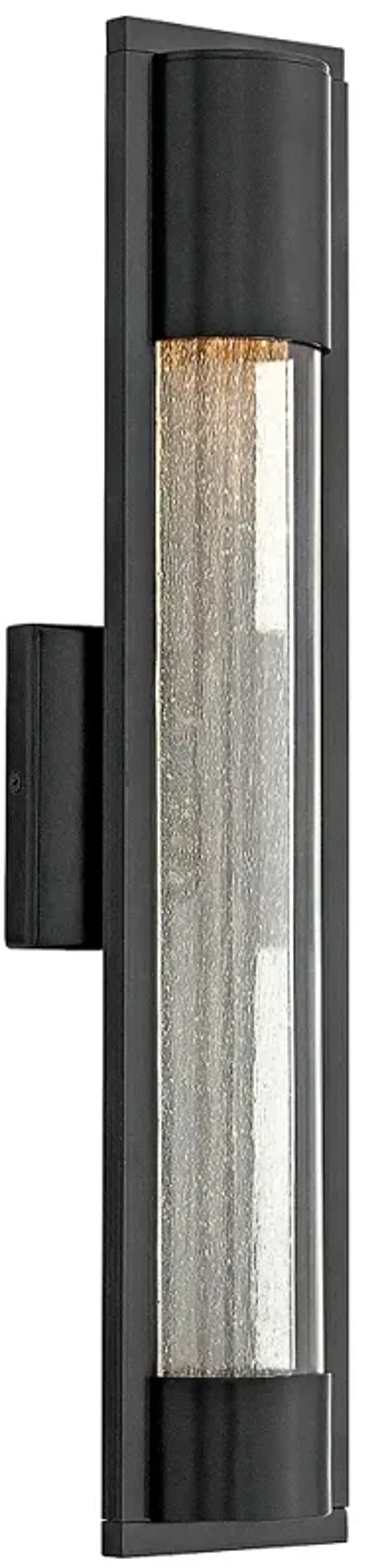 Hinkley Mist 22" High Satin Black Outdoor Wall Light