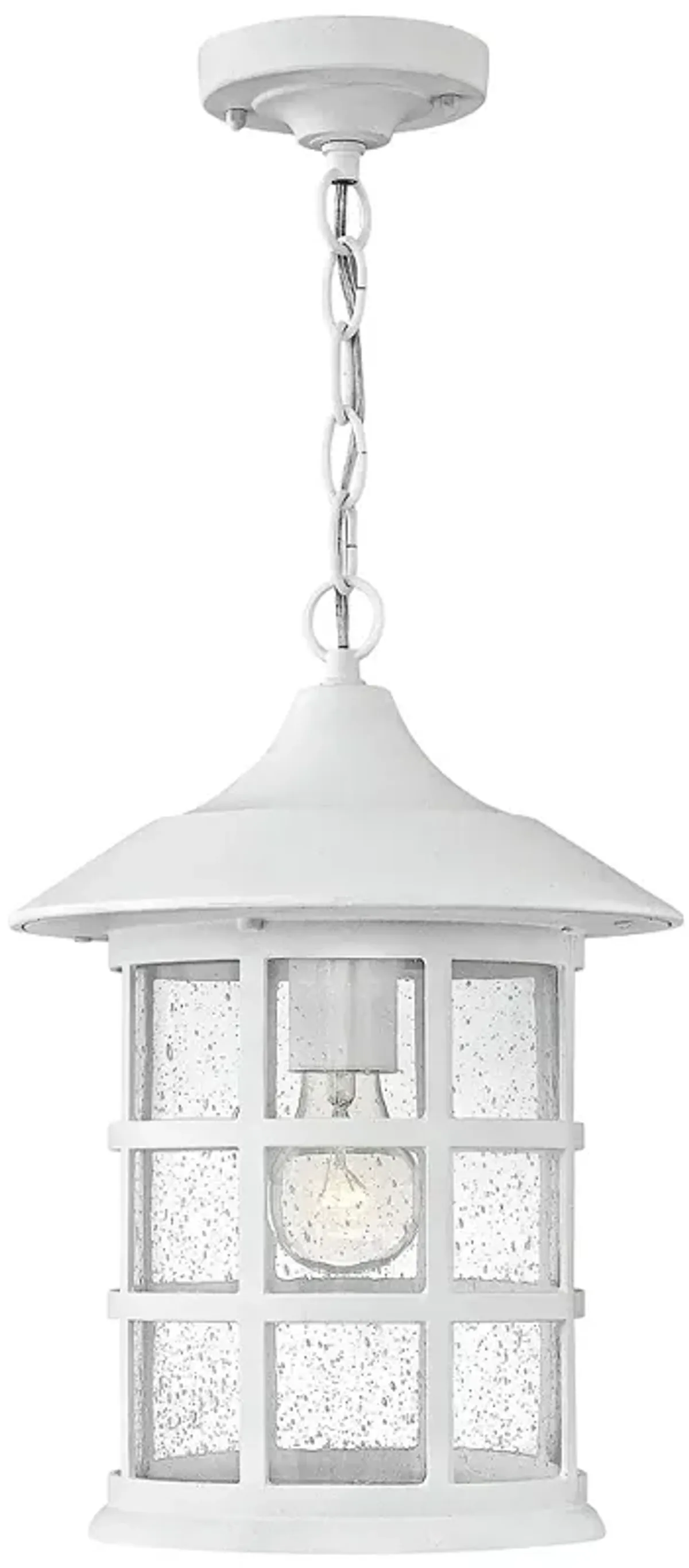 Hinkley Freeport 14"H Classic White Outdoor Hanging Light