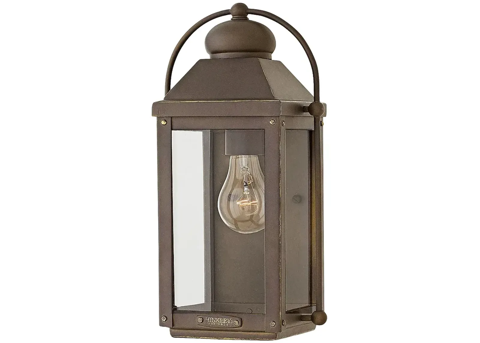 Hinkley Anchorage 13"H Light Oiled Bronze Outdoor Wall Light