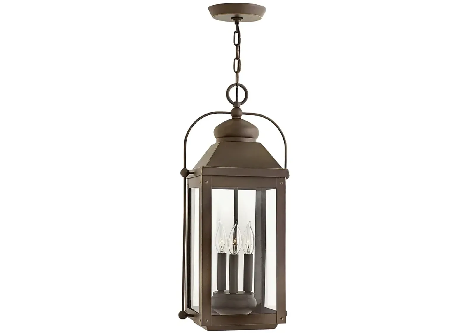 Hinkley Anchorage 23 3/4" High Oiled Bronze Outdoor Hanging Light