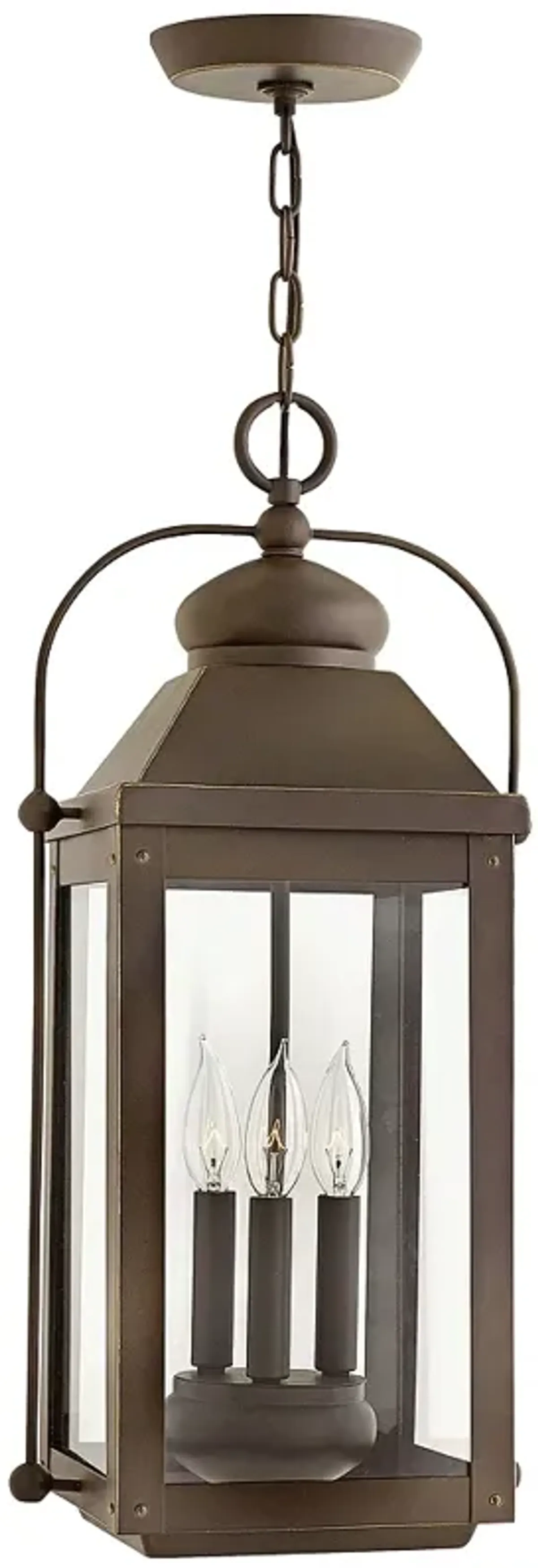 Hinkley Anchorage 23 3/4" High Oiled Bronze Outdoor Hanging Light