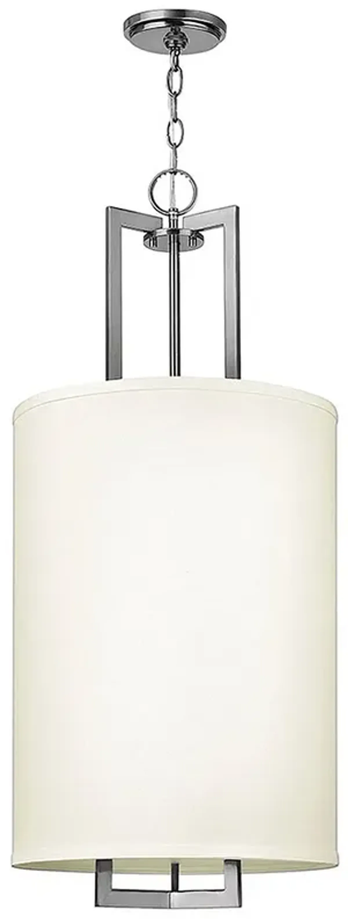 Hampton 16" Wide Nickel Foyer Pendant by Hinkley Lighting