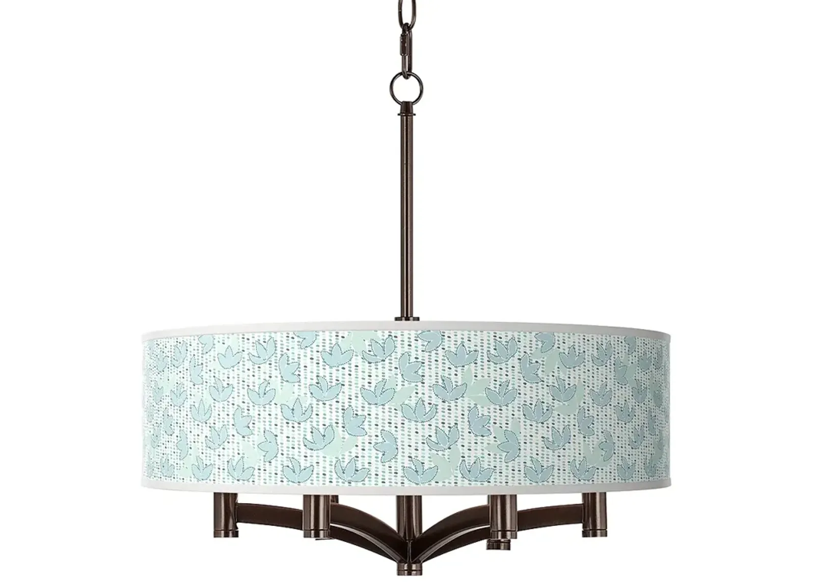 Spring Ava 6-Light Bronze Pendant Chandelier