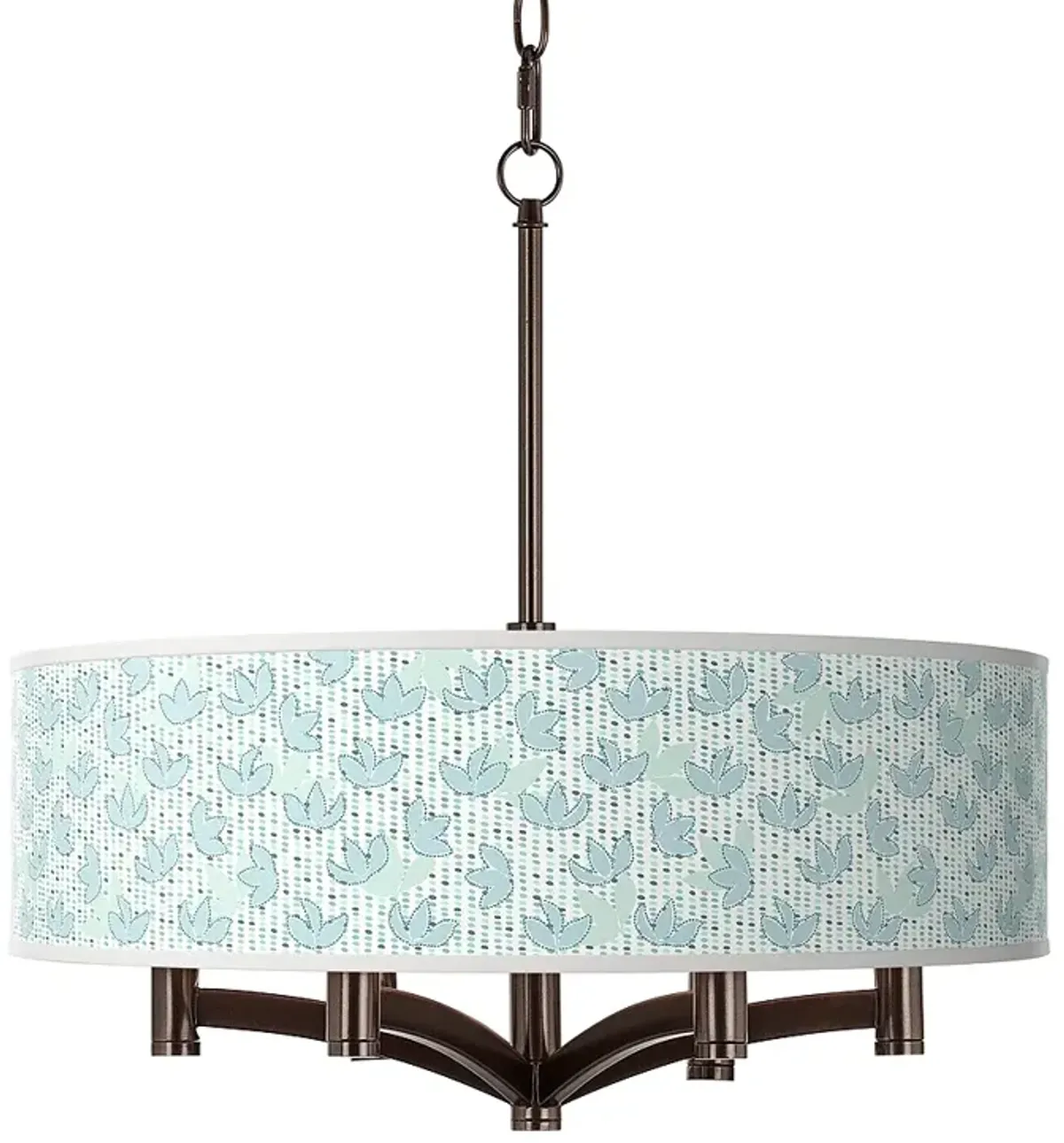 Spring Ava 6-Light Bronze Pendant Chandelier