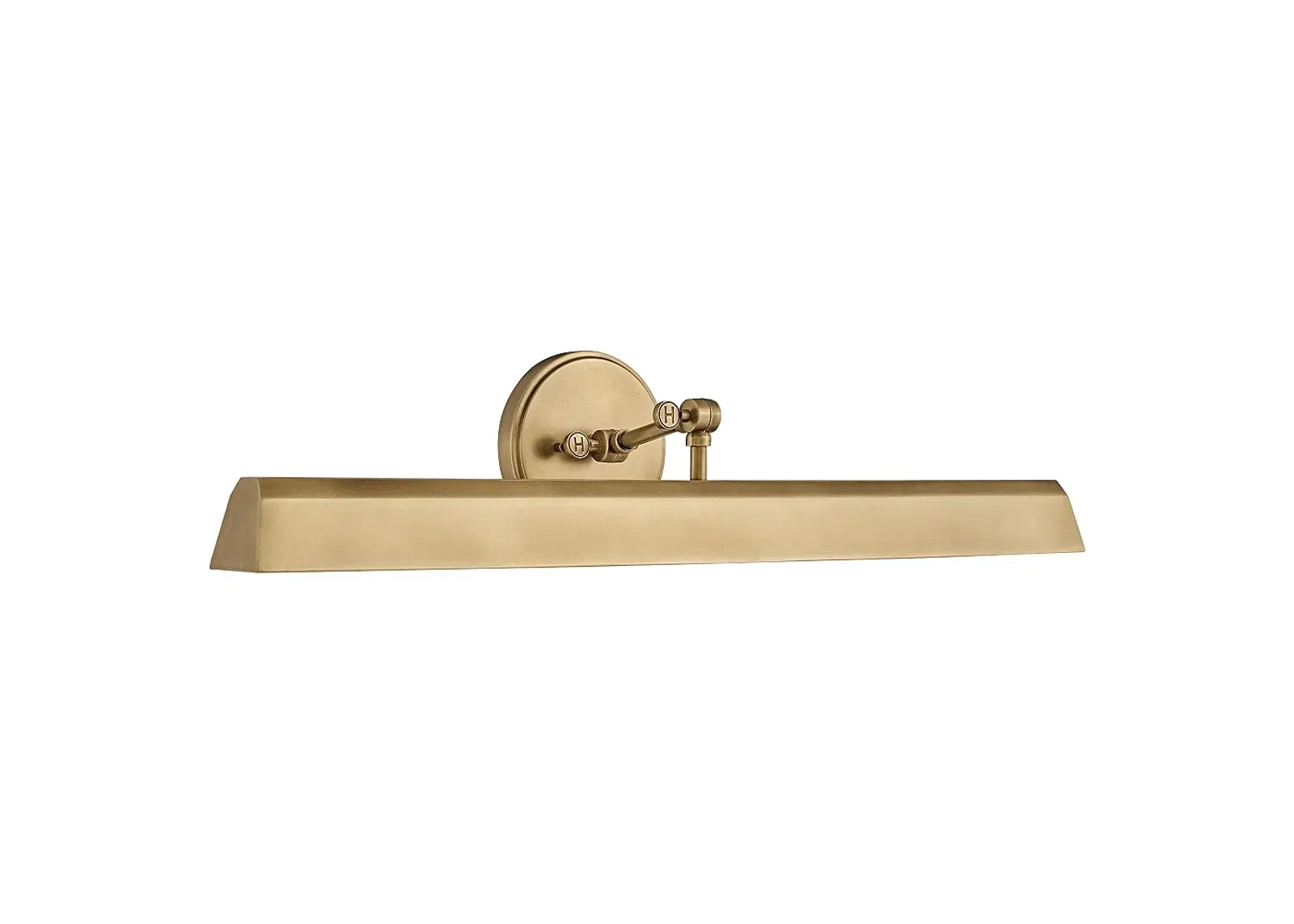 Hinkley Arti 7 1/4"H 2-Light Heritage Brass LED Wall Sconce