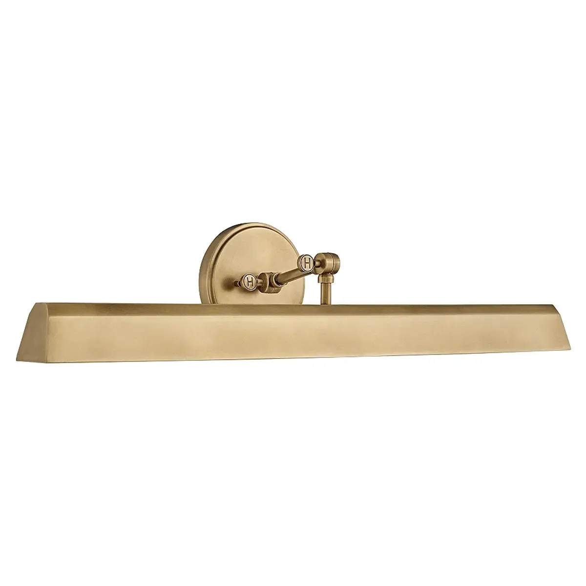 Hinkley Arti 7 1/4"H 2-Light Heritage Brass LED Wall Sconce