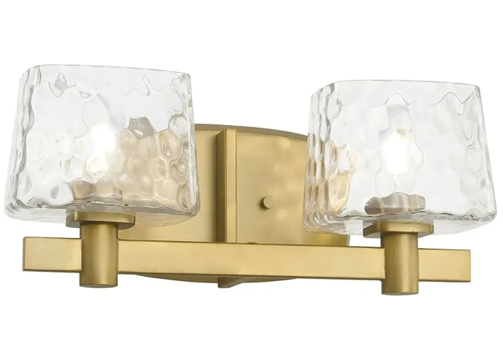 Minka-Lavery Drysdale 2-Light Soft Brass Bath Vanity