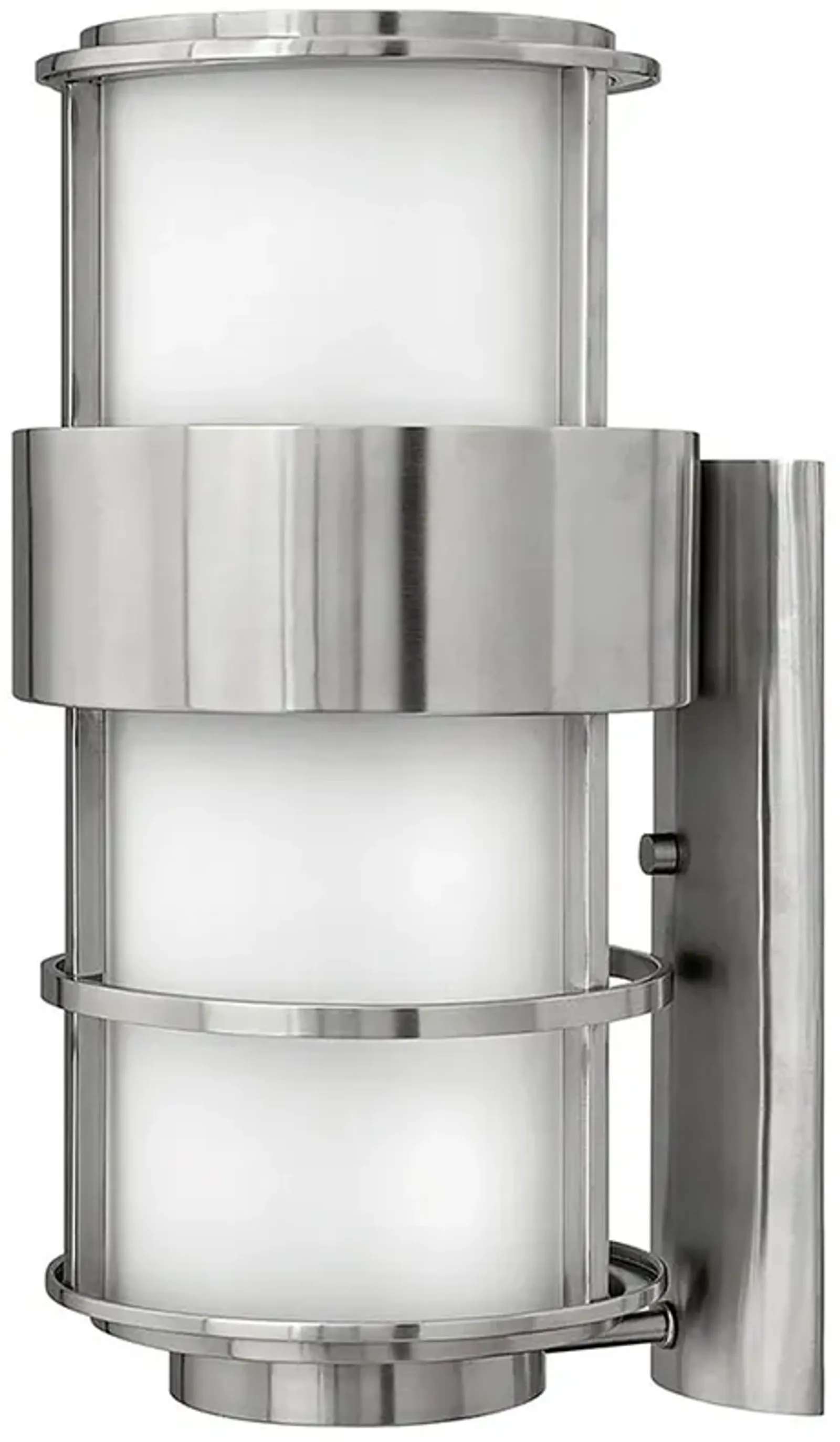 Saturn 20 1/4" High Silver Outdoor Wall Light