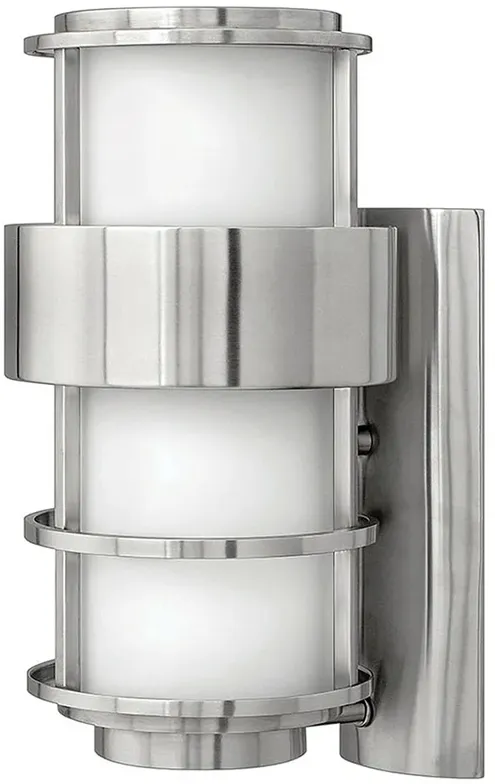 Saturn 16"H Silver Outdoor Wall Light by Hinkley Lighting