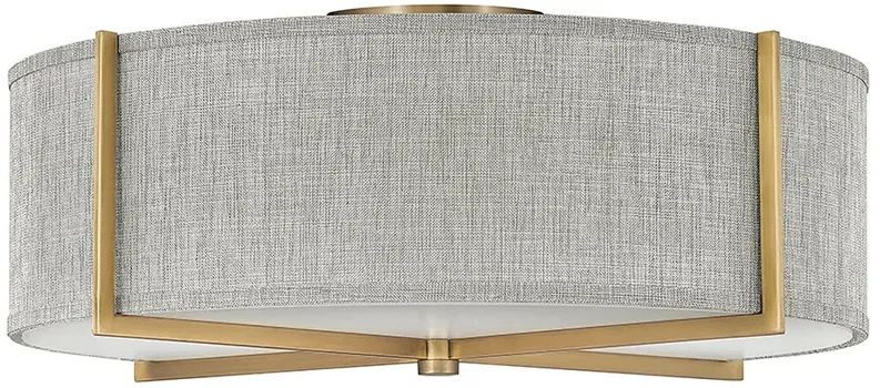 Hinkley Axis 25 1/2" Wide Heritage Brass Ceiling Light