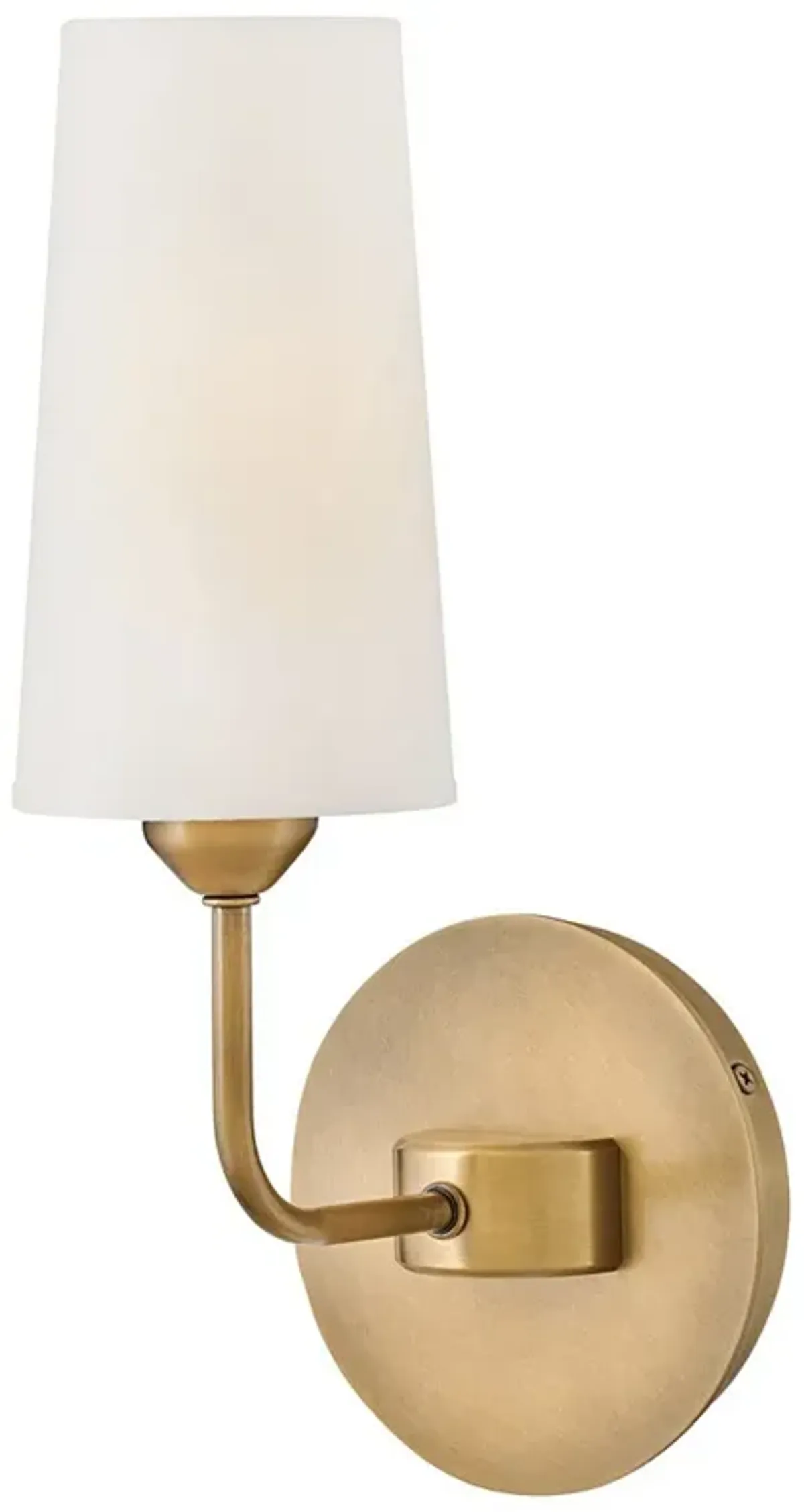 Hinkley Lewis 13 3/4" High Heritage Brass Wall Sconce