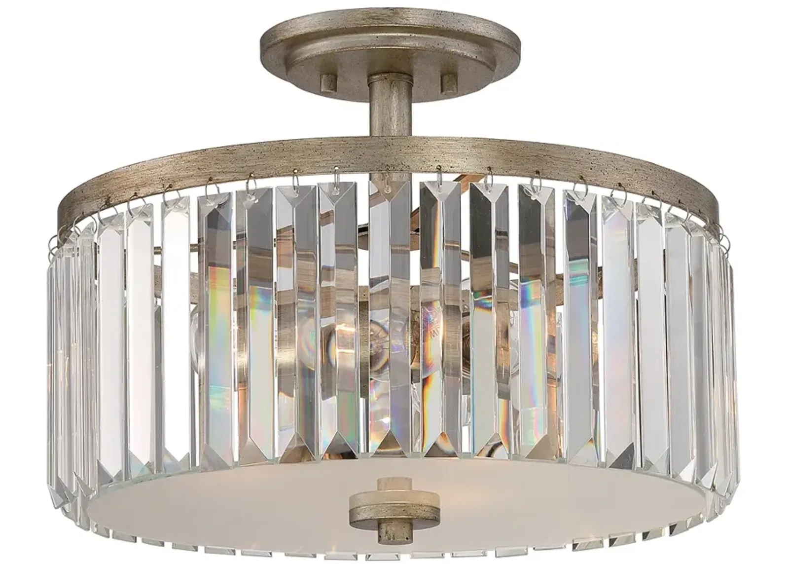 Mirage Gold Semi-Flush Mount