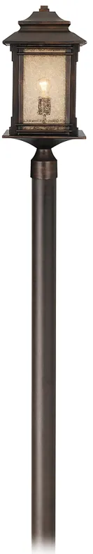 Franklin Iron Hickory Point 104" High Bronze Direct Burial Post Light
