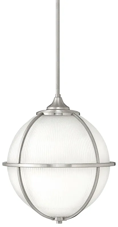 Odeon 3Lt Brushed Nickel Pendant