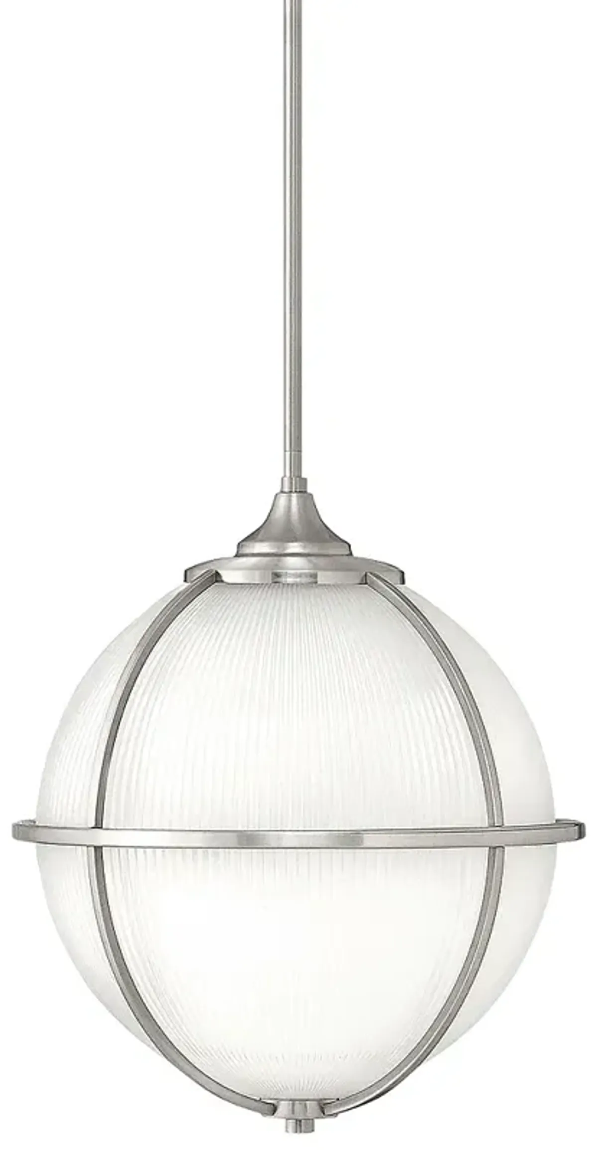 Odeon 3Lt Brushed Nickel Pendant