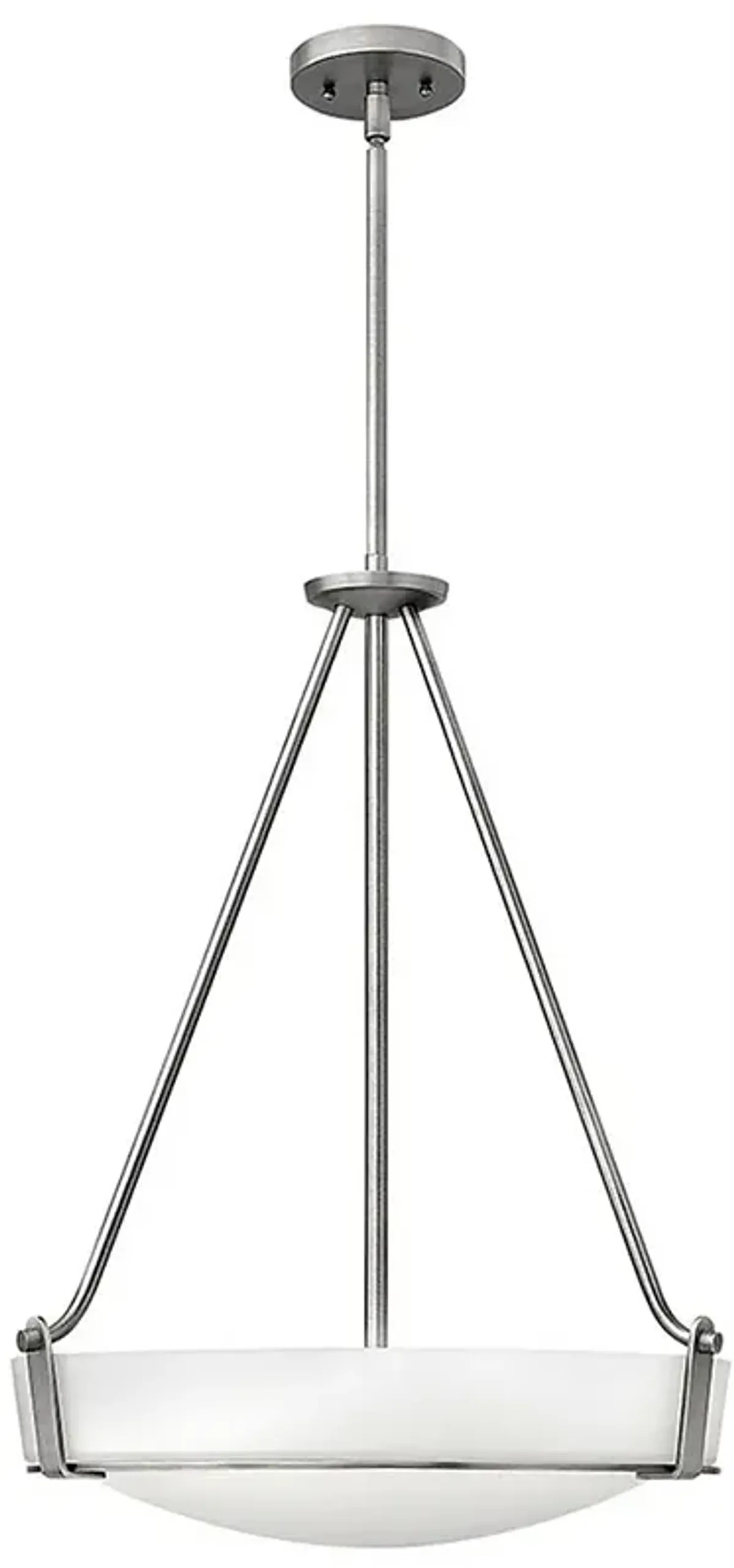 Hathaway 20 3/4" Wide Antique Nickel 48 Watts Ceiling Light