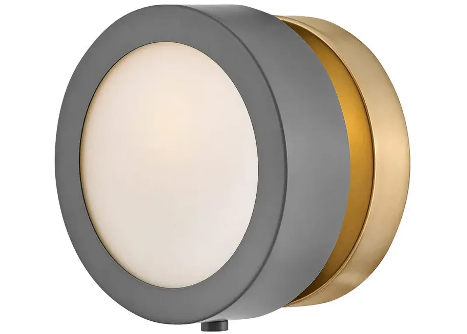 Hinkley - Sconce Mercer Single Light Sconce- Dark Matte Grey