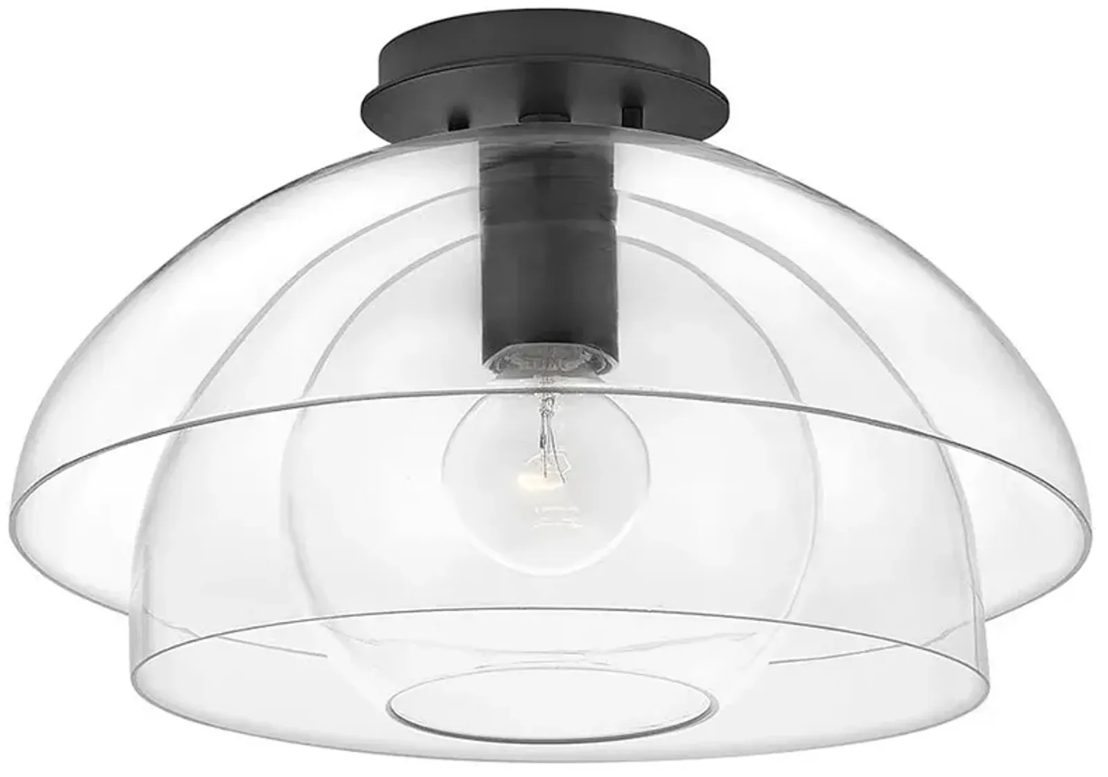 Lotus 16" Wide Black Ceiling Light by Hinkley Lighting