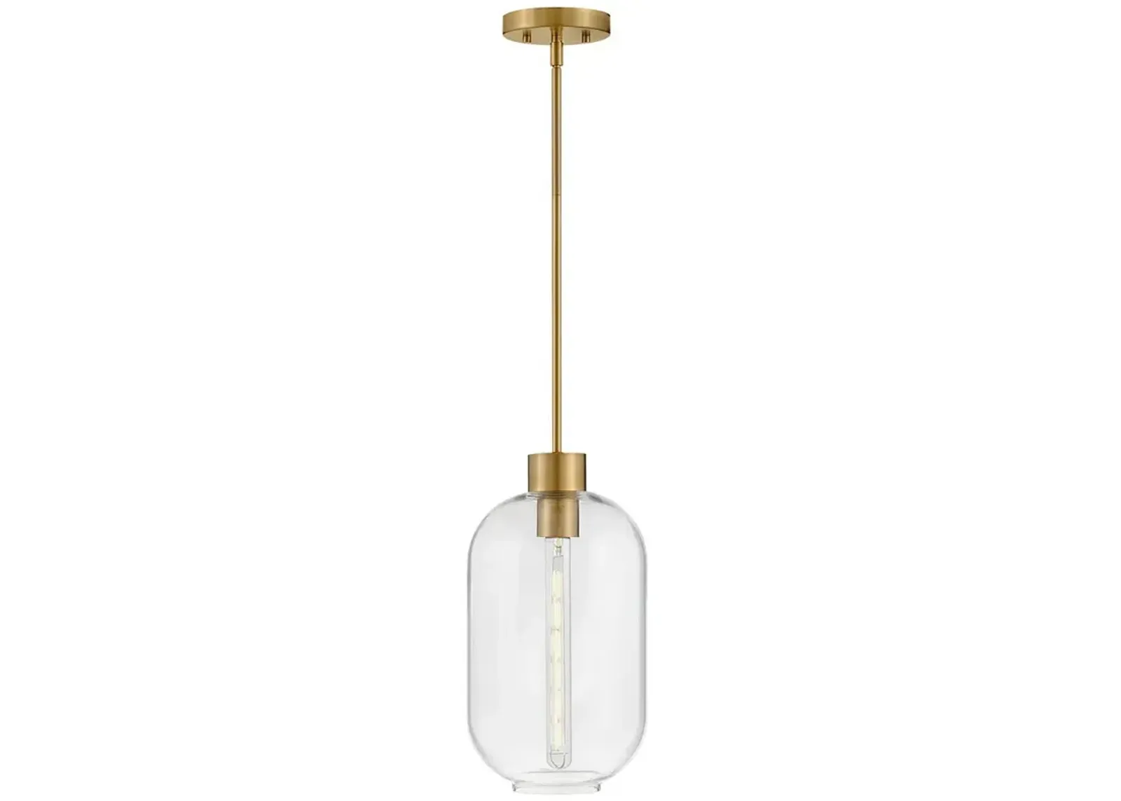 LARK GREER Small Pendant Lacquered Brass