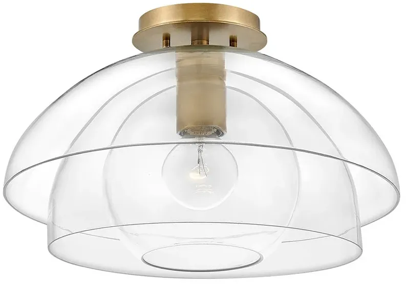 Lotus 16"W Heritage Brass Ceiling Light by Hinkley Lighting