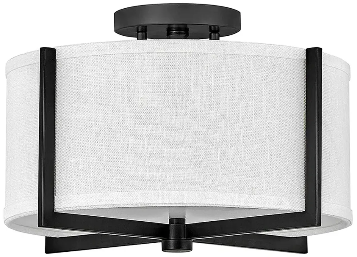 Hinkley Axis 14 1/2" Wide Black Ceiling Light