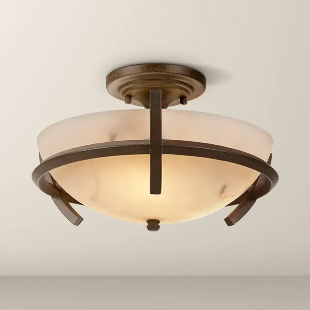 Minka Calavera Collection 14" Wide Ceiling Light Fixture