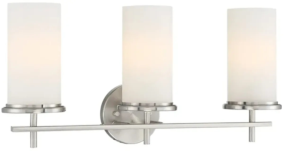 Minka Haisley 23" Wide Three Light Modern Vanity Bath Light