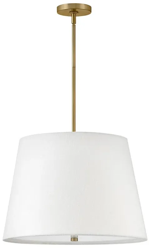 LARK BEALE Large Convertible Pendant Lacquered Brass