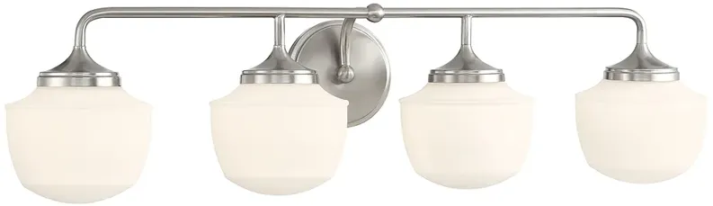 Minka-Lavery Cornwell 4-Light Brushed Nickel Bath Vanity