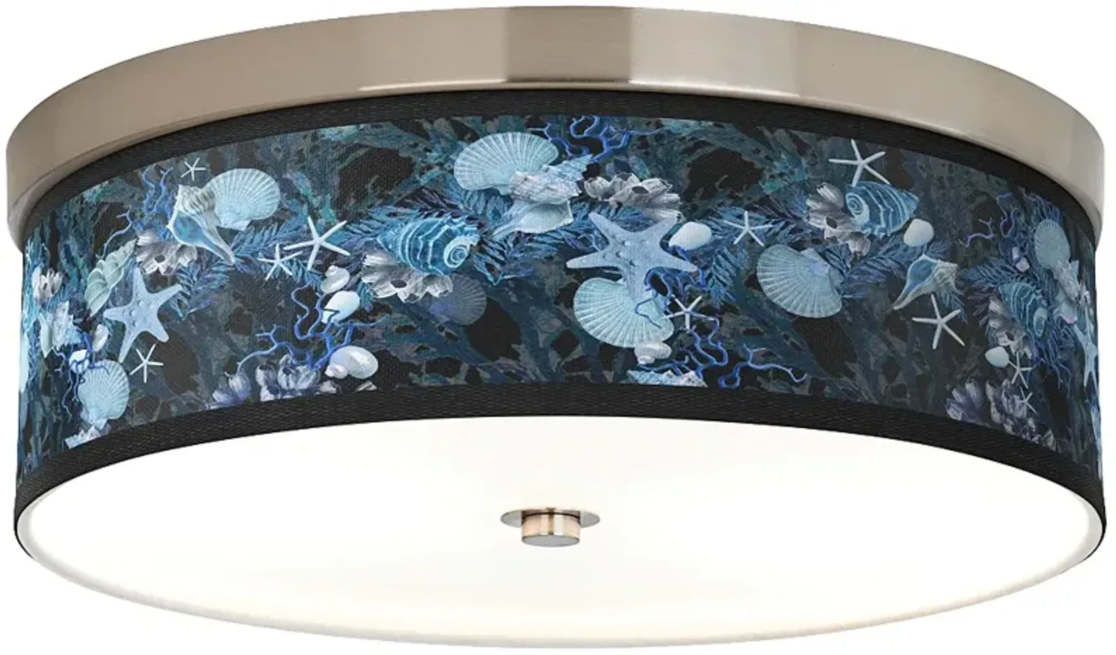 Blue Seas Giclee Energy Efficient Ceiling Light