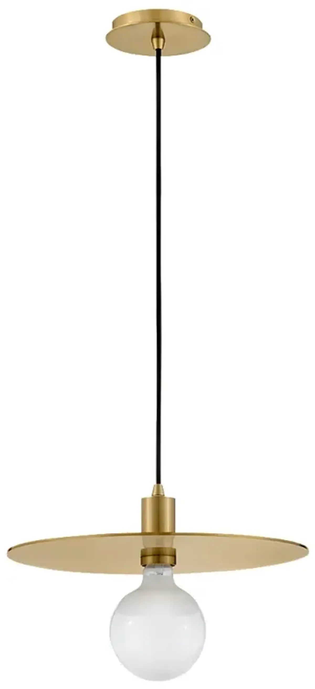 LARK LULU Medium Convertible Pendant Lacquered Brass