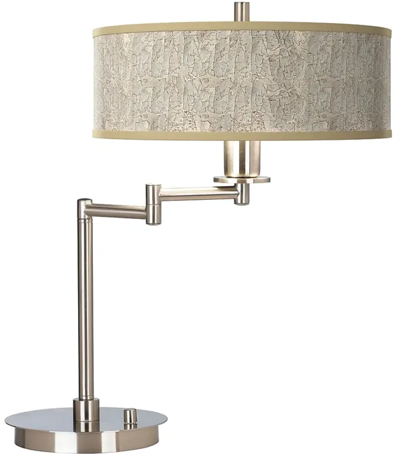 Al Fresco Giclee CFL Swing Arm Desk Lamp