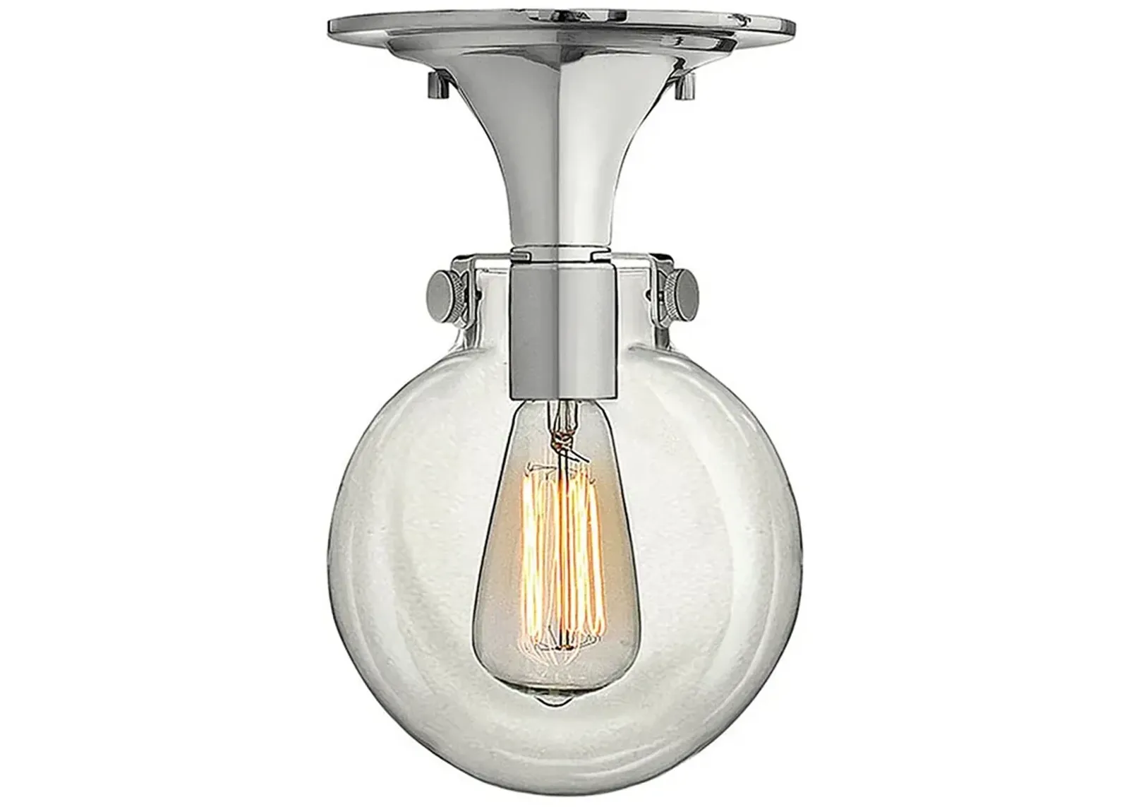 Congress 7" Wide Chrome Ceiling Light by Hinkley Lighting