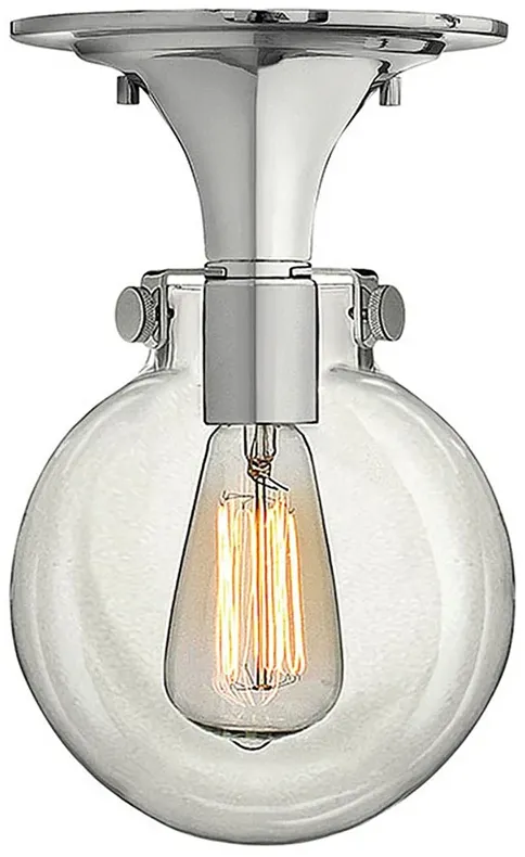 Congress 7" Wide Chrome Ceiling Light by Hinkley Lighting