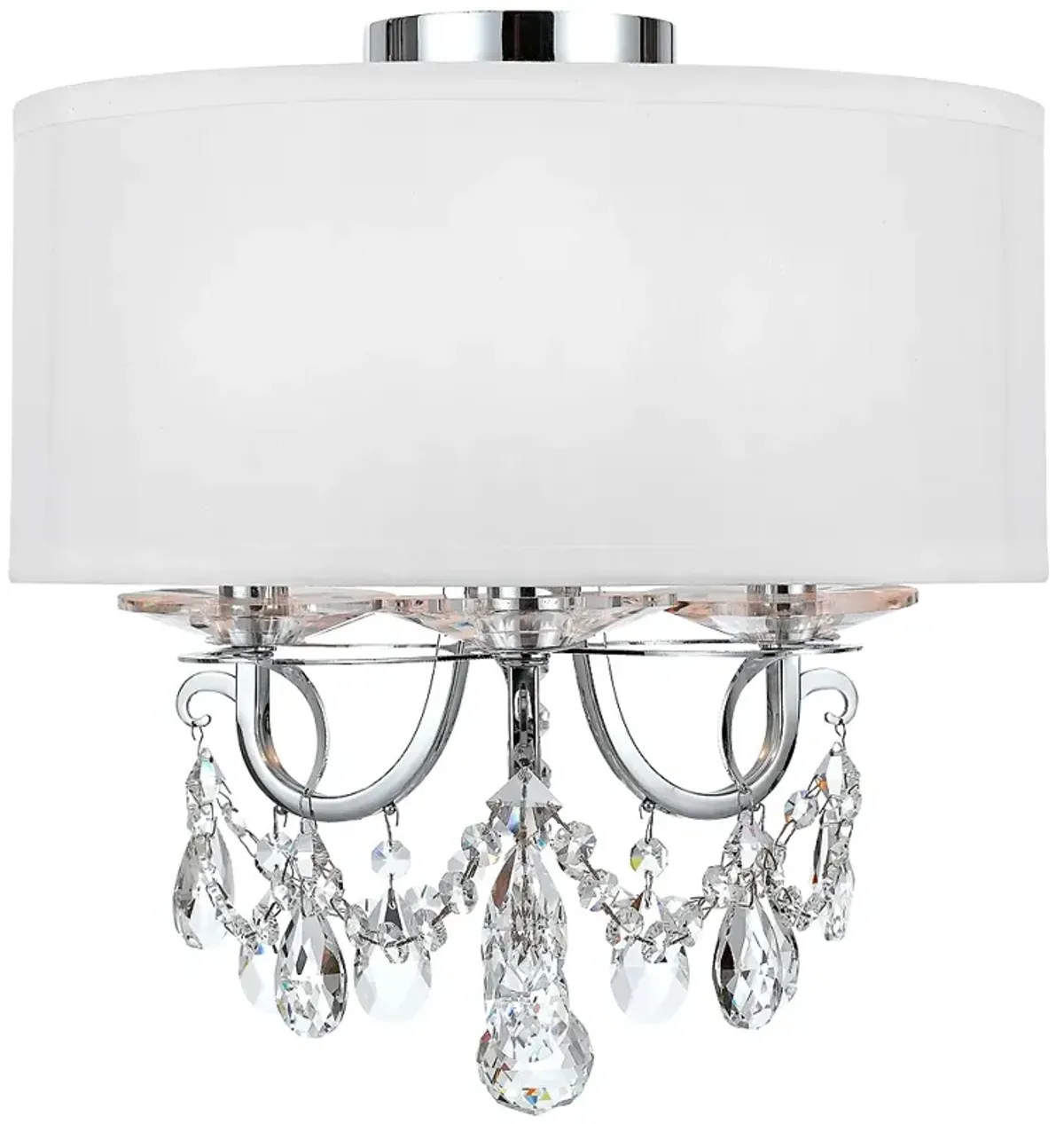 Othello 3 Light Polished Chrome Ceiling Mount