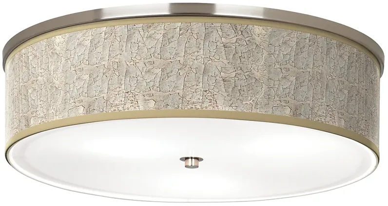 Al Fresco Giclee Nickel 20 1/4" Wide Ceiling Light