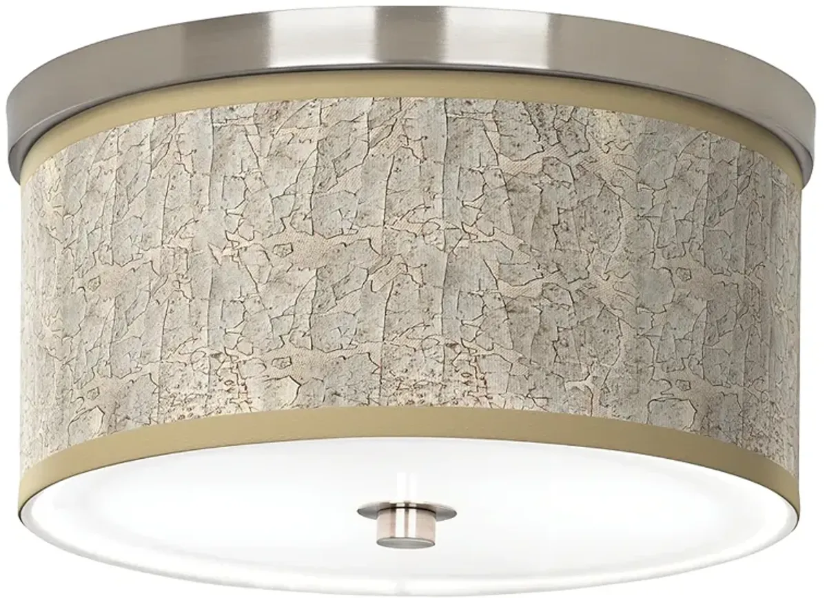 Al Fresco Giclee Nickel 10 1/4" Wide Ceiling Light