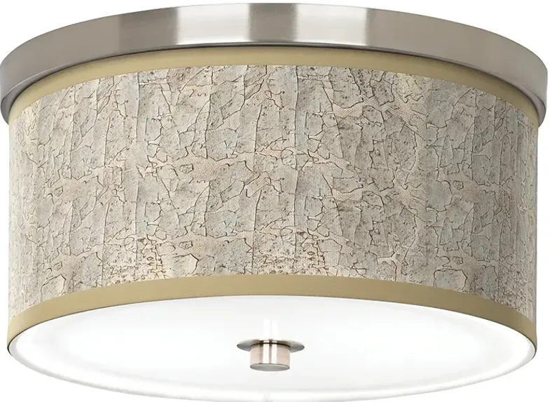 Al Fresco Giclee Nickel 10 1/4" Wide Ceiling Light