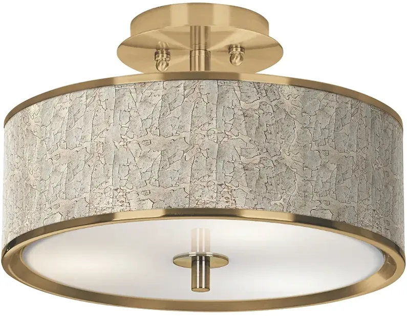 Al Fresco Gold 14" Wide Ceiling Light