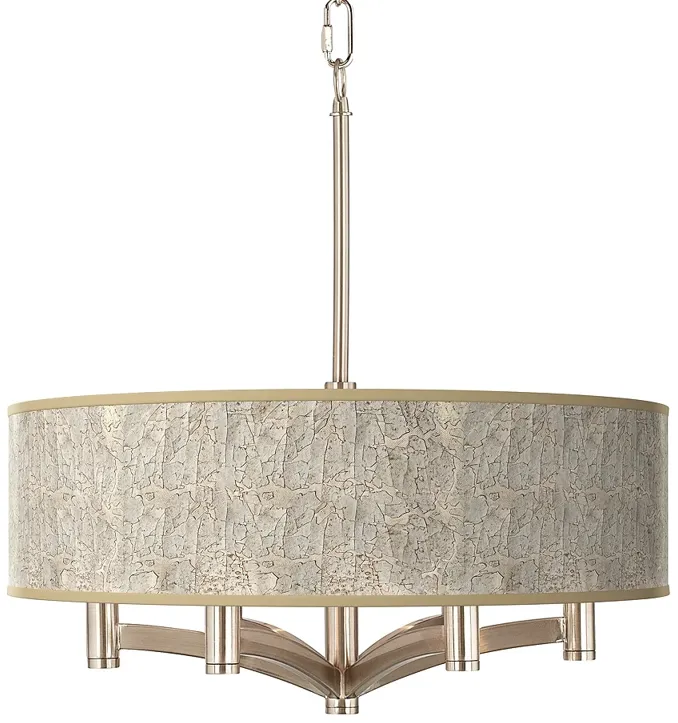 Al Fresco Ava 6-Light Nickel Pendant Chandelier