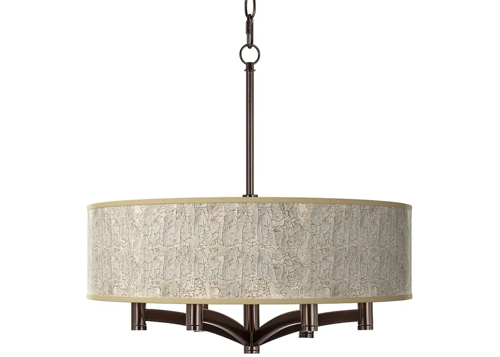 Al Fresco Ava 6-Light Bronze Pendant Chandelier