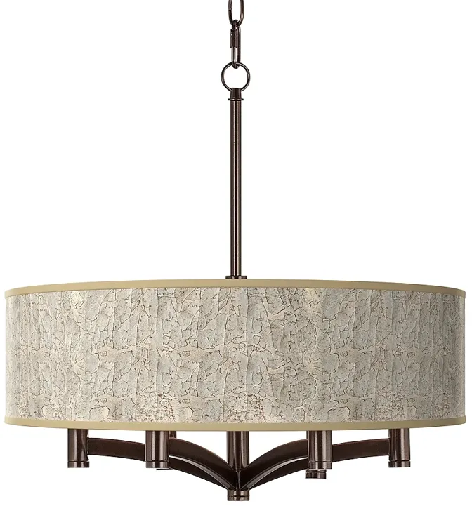 Al Fresco Ava 6-Light Bronze Pendant Chandelier