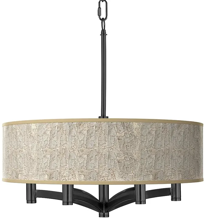 Al Fresco Ava 6-Light Black Pendant Chandelier