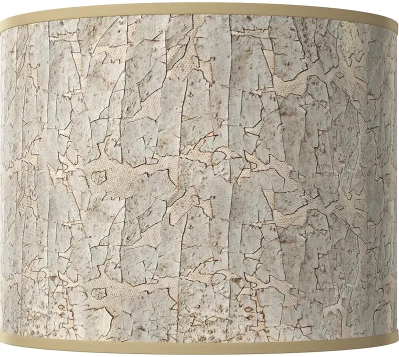 Al Fresco White Giclee Round Drum Lamp Shade 14x14x11 (Spider)